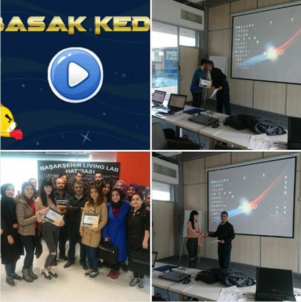 Başakşehir Living Lab’da Mobil Oyun Programlama Eğitimi