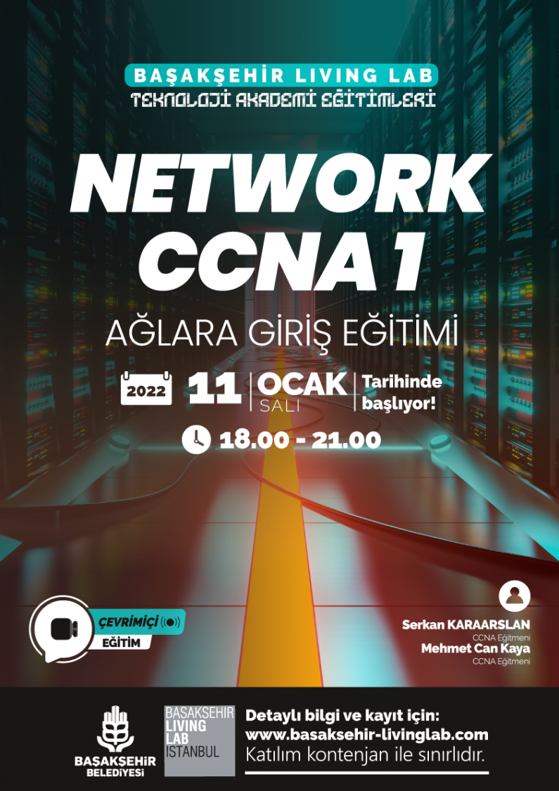 Network CCNA-1 Ağlara Giriş Eğitimi