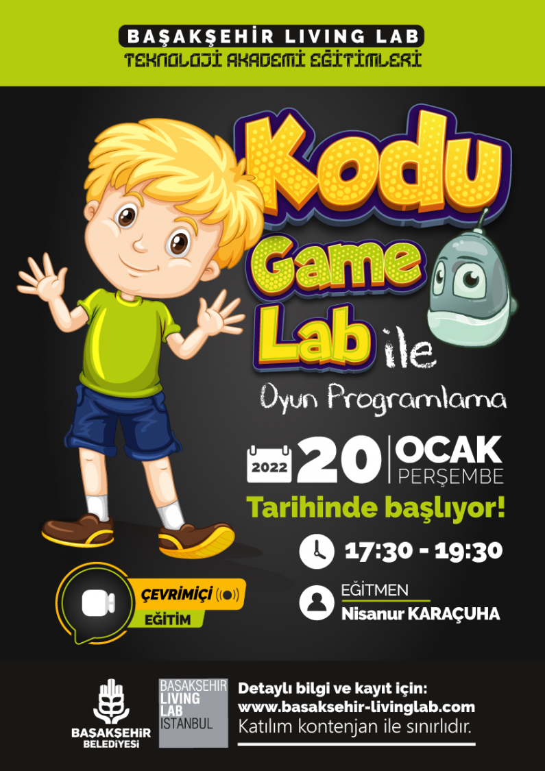 Kodu Game Lab İle Oyun Programlama Eğitimi
