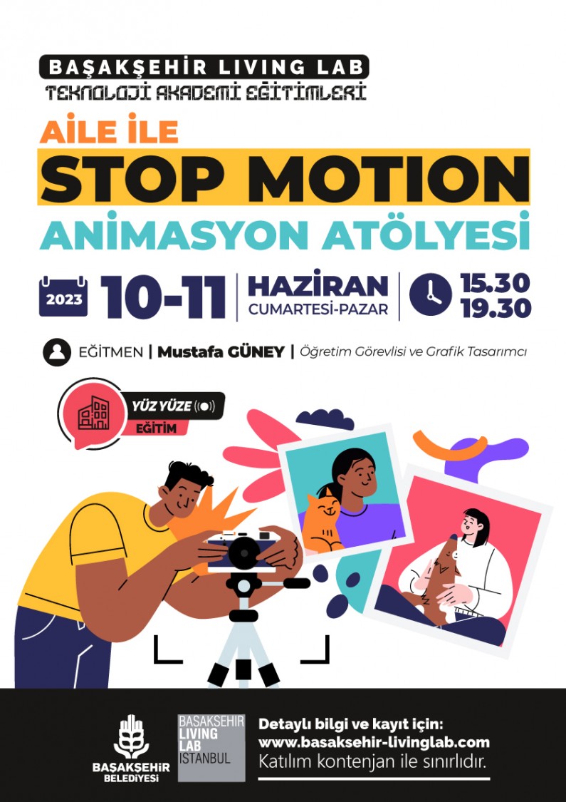 Aile İle Stop Motion Animasyon Atölyesi